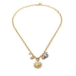 Naszyjnik Guess. Żółte naszyjniki Guess, złote. Za 479.99 zł.