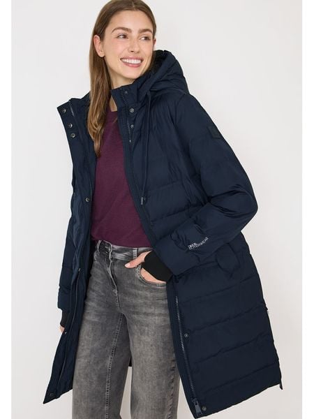 Cecil Płaszcz pikowany w kolorze granatowym rozmiar: S. Niebieskie płaszcze Cecil, s, bez wzorów, bez kaptura. Za 393.45 zł.