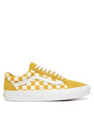 Vans Tenisówki Old Skool Checkerboard VN000DB3ZX71 Żółty. Żółte trampki Vans, bez wzorów, z materiału, bez zapięcia. Za 399.99 zł.