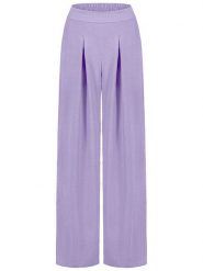 Sublevel Spodnie w kolorze fioletowym rozmiar: S/M. Różowe spodnie materiałowe Sublevel, m, bez wzorów, z materiału. Za 113.99 zł.