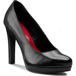 Czółenka i Szpilki LASOCKI 70527-02. Czarne szpilki Lasocki, bez wzorów, ze skóry, bez obcasa, na szpilce, bez zapięcia. Za 199.99 zł.