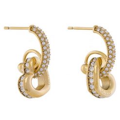 Kolczyki Guess. Żółte kolczyki Guess, złote. Za 249.99 zł.