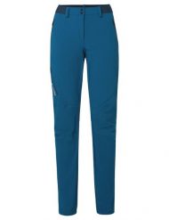 Spodnie damskie Scopi Pants II. Niebieskie spodnie narciarskie Vaude, s, bez wzorów, z materiału, narciarskie. Za 573.35 zł.