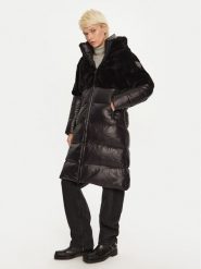 Blauer Płaszcz zimowy 24WBLDK02556 Czarny Regular Fit. Czarne płaszcze Blauer, na zimę, l, bez wzorów, z syntetyku, bez kaptura. Za 1,329.00 zł.