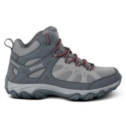 Buty damskie trekkingowe wysokie z membraną Edgepoint IV. Szare trekkingi Regatta, z syntetyku. Za 429.99 zł.