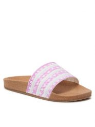 Adidas Klapki adilette W GX9483 Różowy. Czerwone klapki Adidas, bez wzorów, z tworzywa sztucznego, bez obcasa. Za 159.99 zł.