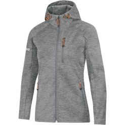 Kurtka Jako femme softshell light. Szare kurtki sportowe JAKO, bez wzorów, z softshellu, bez kaptura, trekkingowe. Za 409.85 zł.
