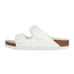 Klapki damskie O'Neill Sandy Low. Białe klapki O'Neill, bez wzorów, z materiału, bez obcasa. Za 87.20 zł.