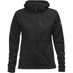 Bluza trekkingowa damska Fjällräven Abisko Trail Fleece. Czarne bluzy Fjällräven, na lato, l, bez wzorów, z materiału, z kapturem. Za 747.85 zł.