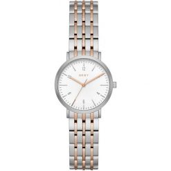 DKNY Minetta NY2512. Białe zegarki DKNY, ze stali. W wyprzedaży za 509.00 zł.