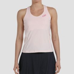 Koszulka na ramiączka do padla damska Bullpadel Envio. Czerwone bluzki bullpadel, xl, bez wzorów, z dżerseju, sportowe, bez kołnierzyka, bez ramiączek. Za 169.99 zł.