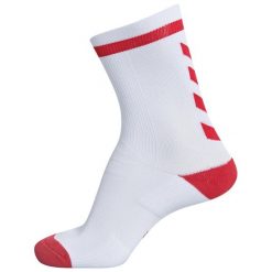 Skarpety sportowe dla dorosłych Hummel Elite Indoor Sock Low. Czerwone skarpety Hummel, bez wzorów. Za 40.00 zł.