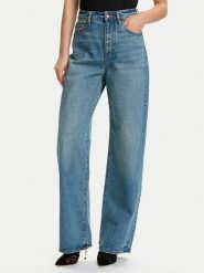 Armani Exchange Jeansy XW000100 AF16091 MB002 Niebieski Relaxed Fit. Niebieskie jeansy Armani Exchange, bez wzorów. Za 619.99 zł.