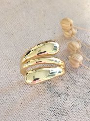 Atelier MIU Pozłacany pierścionek rozmiar: onesize. Żółte pierścionki Atelier MIU, pozłacane. Za 43.99 zł.