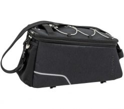 Torba na bagażnik Trunkbag Sports Racktime Small. Czarne torby na ramię NEW LOOXS, bez wzorów, z materiału, na ramię, bez dodatków. Za 429.47 zł.