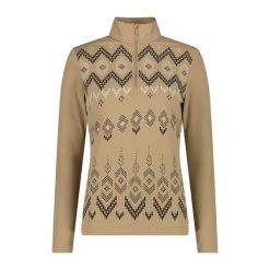 Golf damska turystyczne CMP 34L4236. Brązowe golfy CMP, l, bez wzorów, bez ramiączek. Za 274.00 zł.