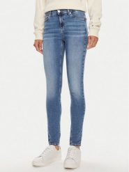 Tommy Jeans Jeansy Nora DW0DW19255 Niebieski Skinny Fit. Niebieskie jeansy Tommy Jeans, bez wzorów. Za 339.99 zł.