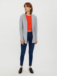 Vero Moda Kardigan "Doffy" w kolorze szarym rozmiar: XXL. Szare kardigany Vero Moda, xxl, bez wzorów. Za 99.45 zł.