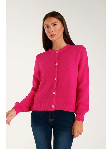 Tamba Kardigan w kolorze różowym rozmiar: 36/38. Różowe kardigany Tamba, bez wzorów, z wełny. Za 166.88 zł.