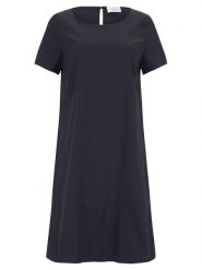 Vera Mont Sukienka w kolorze granatowym rozmiar: 36. Niebieskie sukienki Vera Mont, bez wzorów, bez kołnierzyka, bez ramiączek, mini. Za 130.99 zł.