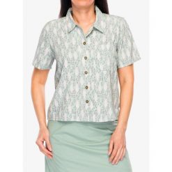 Koszula turystyczna damska Royal Robbins Camino Pucker S/S. Zielone koszule ROYAL ROBBINS, s, bez wzorów, casualowe, bez kołnierzyka, bez ramiączek. Za 287.99 zł.