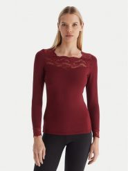 Ysabel Mora Bielizna termoaktywna górna 70005 Różowy Slim Fit. Czerwona koszule nocne YSABEL MORA, l, bez wzorów, z syntetyku, sportowe, bez ramiączek. Za 129.99 zł.