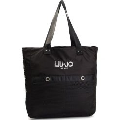 Torebka LIU JO - Borsa Tessuto T19141 T0300 Nero/Nero 00471. Czarne shopper Liu Jo, bez wzorów, z materiału, duże, bez dodatków. W wyprzedaży za 259.00 zł.