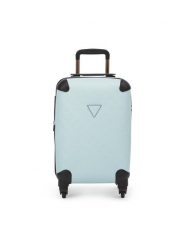 Guess Walizka kabinowa Wilder (D) Travel TWD745 29430 Niebieski. Niebieskie walizki Guess, z aplikacjami. Za 469.99 zł.