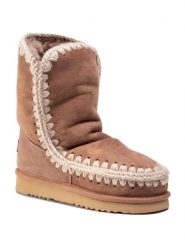 Mou Śniegowce Eskimo 24 FW101000A Brązowy. Brązowe kozaki Mou, ze skóry. Za 1,079.00 zł.