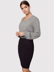 Kaffe Spódnica ołówkowa Penny 501040 Czarny Slim Fit. Czarne spódnice Kaffe, xs, bez wzorów, z bawełny, ołówkowe. Za 69.99 zł.