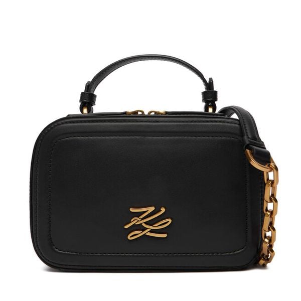 Torebka KARL LAGERFELD. Czarne torebki klasyczne KARL LAGERFELD, bez wzorów, bez dodatków. Za 1,299.00 zł.