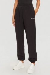 GUESS Czarne damskie spodnie dresowe Cecilia, Rozmiar M. Czarne spodnie dresowe Guess, m, z aplikacjami, z dresówki. W wyprzedaży za 269.99 zł.