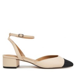 Sandały Aldo. Brązowe sandały Aldo, bez wzorów, bez obcasa, na słupku, bez zapięcia. Za 289.99 zł.