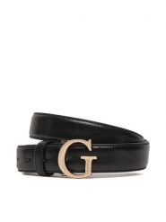 Guess Pasek Damski Not Coordinated Belts BW9118 P4230 Czarny. Czarne paski Guess, z aplikacjami, ze skóry. Za 169.99 zł.
