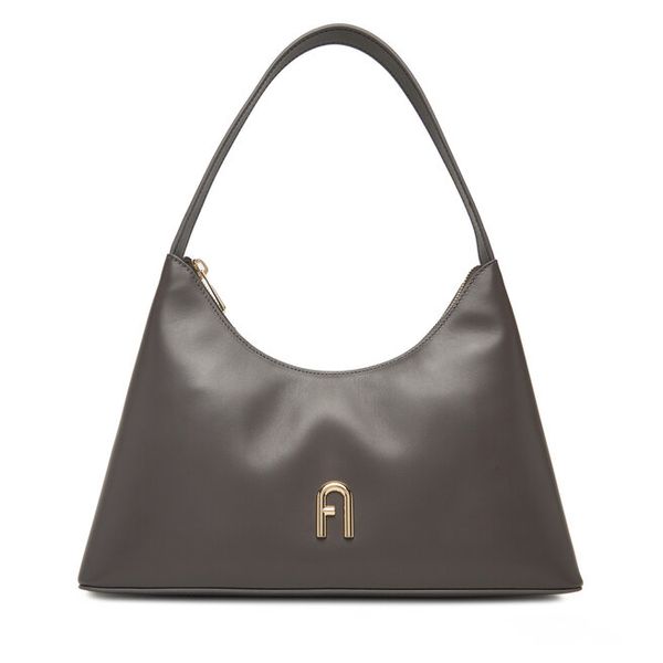 Torebka Furla. Szare torebki klasyczne Furla, bez wzorów, bez dodatków. Za 879.00 zł.