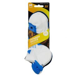 Skarpety do tenisówek fitness - Uniseks - Multi niebieski - 6 par. Niebieskie skarpety XTREME, bez wzorów, z poliamidu. Za 185.79 zł.