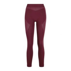 Damskie legginsy Falke Warm. Brązowe legginsy sportowe Falke, s, bez wzorów, z elastanu. Za 281.50 zł.