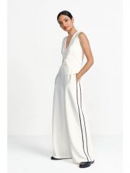 Rich & Royal Spodnie w kolorze białym rozmiar: XL. Białe spodnie materiałowe Rich & Royal, xl, bez wzorów, z materiału. Za 240.99 zł.