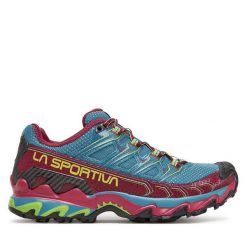 Buty do biegania La Sportiva. Niebieskie obuwie sportowe La Sportiva, bez zapięcia, do biegania. Za 579.99 zł.