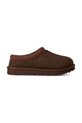 UGG W TASMAN II Kapcie damskie. Brązowe obuwie domowe UGG, bez wzorów, z wełny, bez zapięcia. Za 549.99 zł.