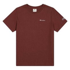 T-shirt Damski Logo. Brązowe t-shirty Champion, bez wzorów, bez kołnierzyka, bez ramiączek. Za 147.99 zł.