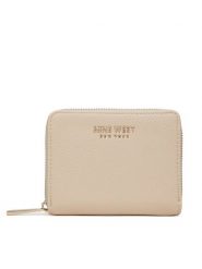 Nine West Portfel NW-W1-001-SS25 Beżowy. Brązowe portfele Nine West, bez wzorów, z materiału. Za 69.99 zł.