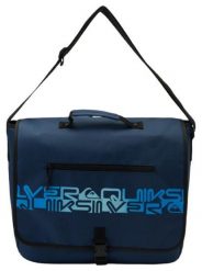 Torba sportowa Quiksilver The Deem 17L. Niebieskie torby na ramię Quiksilver, bez wzorów, z materiału, sportowe, na ramię, duże, bez dodatków. Za 87.49 zł.