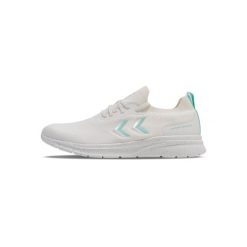 Buty halowe Hummel Reach TR Fit. Białe obuwie sportowe Hummel, bez zapięcia, na fitness i siłownię. Za 270.00 zł.