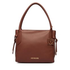 Torebka LOVE MOSCHINO. Brązowe torebki klasyczne Love Moschino, bez wzorów, bez dodatków. Za 1,059.00 zł.