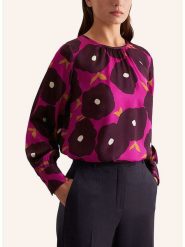 Seidensticker Bluzka w kolorze różowym rozmiar: 38. Różowe bluzki Seidensticker, bez wzorów, z wiskozy, bez kołnierzyka, bez ramiączek. Za 188.85 zł.