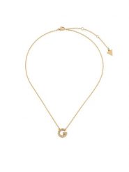 Guess Naszyjnik JUBN05 441JW Złoty. Żółte naszyjniki Guess, metalowe. Za 269.99 zł.