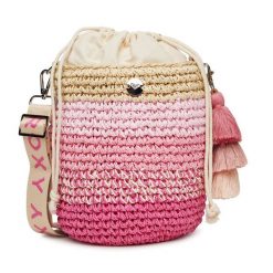 Torebka Roxy. Czerwone listonoszki Roxy, bez wzorów, bez dodatków. Za 139.99 zł.
