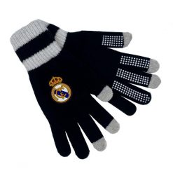 Real Madryt rękawiczki zimowe RM5GU2 czarne. Czarne rękawiczki REAL MADRID, bez wzorów, sportowe. Za 99.00 zł.