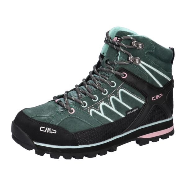Buty trekkingowe damskie CMP Moon Mid WP. Zielone trekkingi CMP, trekkingowe. Za 499.99 zł.